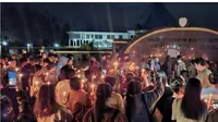 Seribu Lilin Duka dan Doa Kepergian Dokter Icha