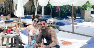 Pebasket Kelly Purwanto melepas masa lajang pada November 2022 lalu dengan kekasihnya, Loriana. [Instagram @lorianapurwanto]