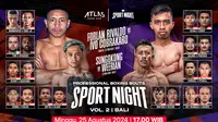 Live Streaming HW Sport Night Vol. 2 di Vidio. (Sumber: dok. vidio.com)