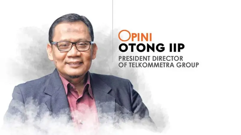 Otong Iip, President Director of TelkomMetra Group. Liputan6.com/Abdillah