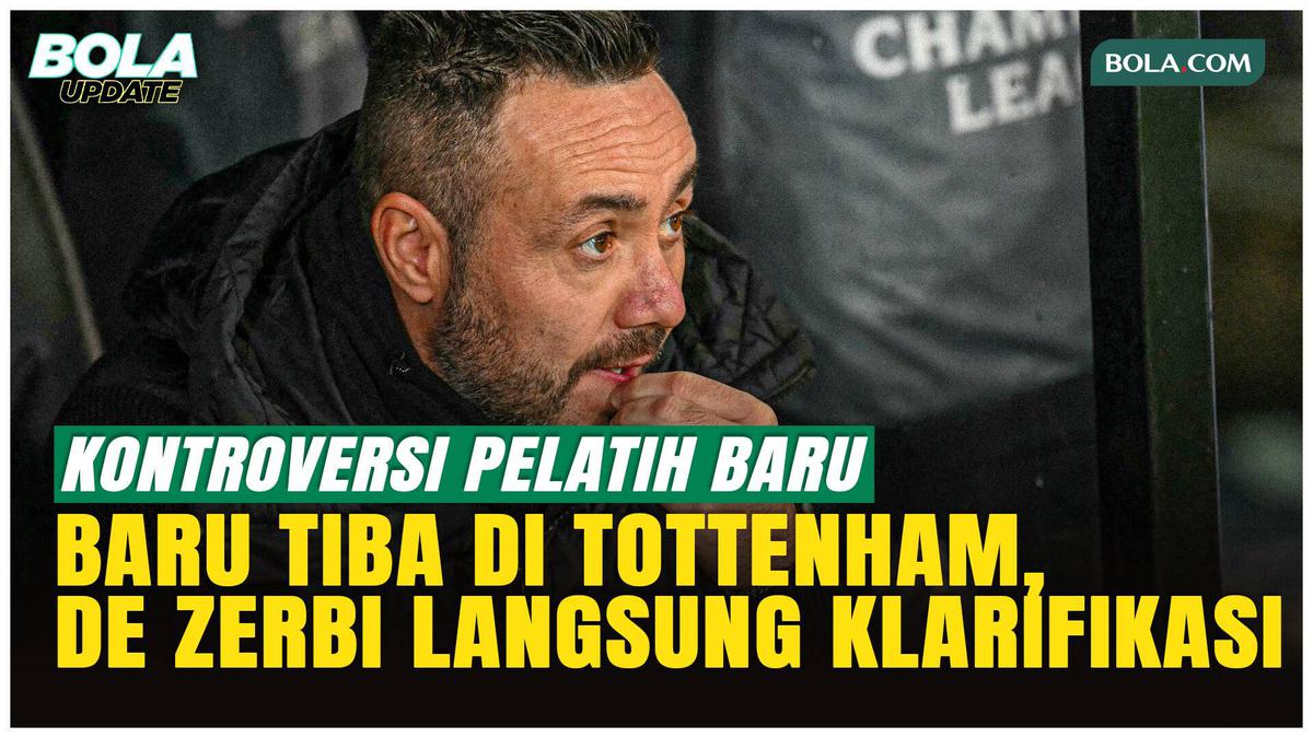 Baru Datang ke Tottenham Hotspurs, De Zerbi Sudah Diterpa Kritik  #Bola