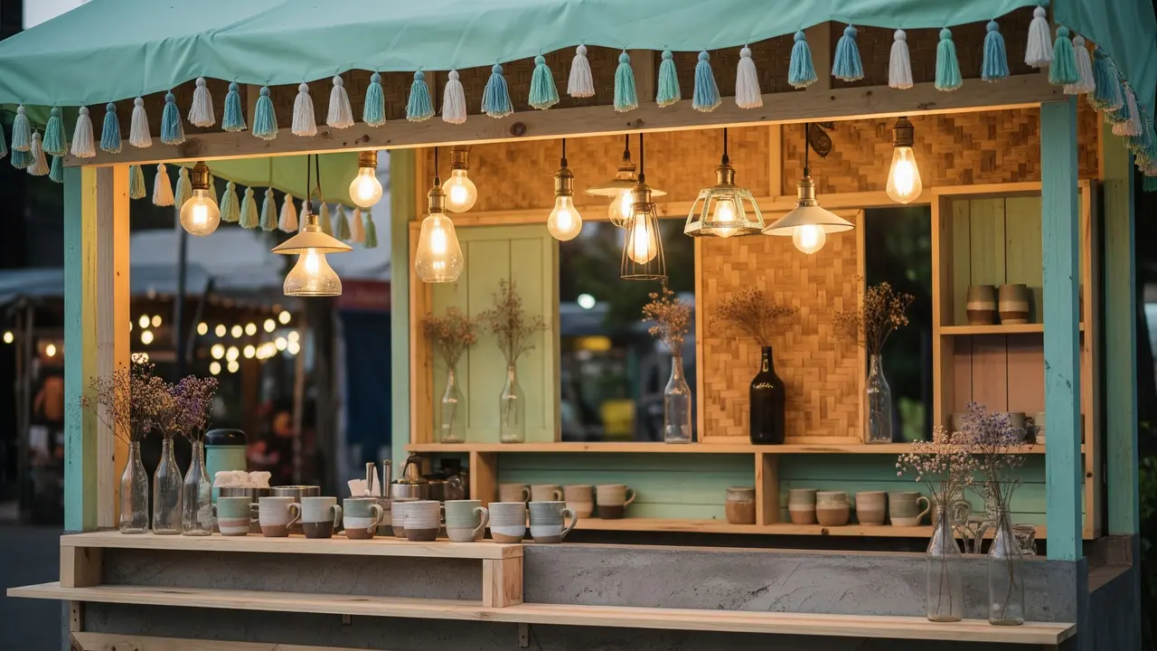 Warung Semi Permanen Minimalis
