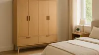 5 Model Lemari Pakaian Estetik untuk Kamar yang Nyaman di 2025, Bikin Cantik Ruangan