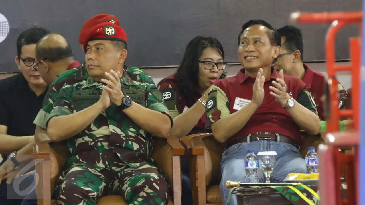 Danjen Kopassus Buka Turnamen Voli