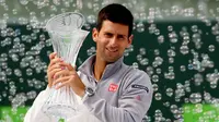 Novak Djokovic (MATTHEW STOCKMAN / GETTY IMAGES NORTH AMERICA / AFP)