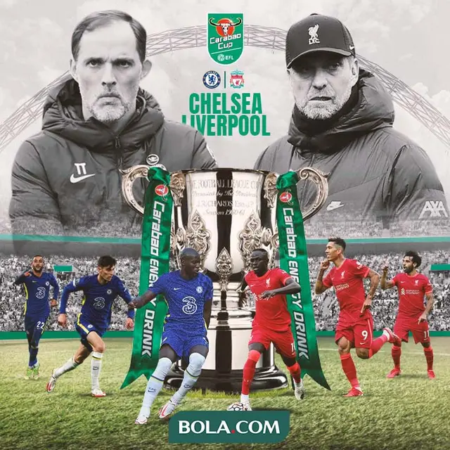 Carabao Cup - Chelsea Vs Liverpool - Head to Head