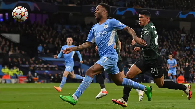 Foto: Manchester City Lolos ke Perempatfinal Liga Champions meski Ditahan Imbang Sporting Lisbon
