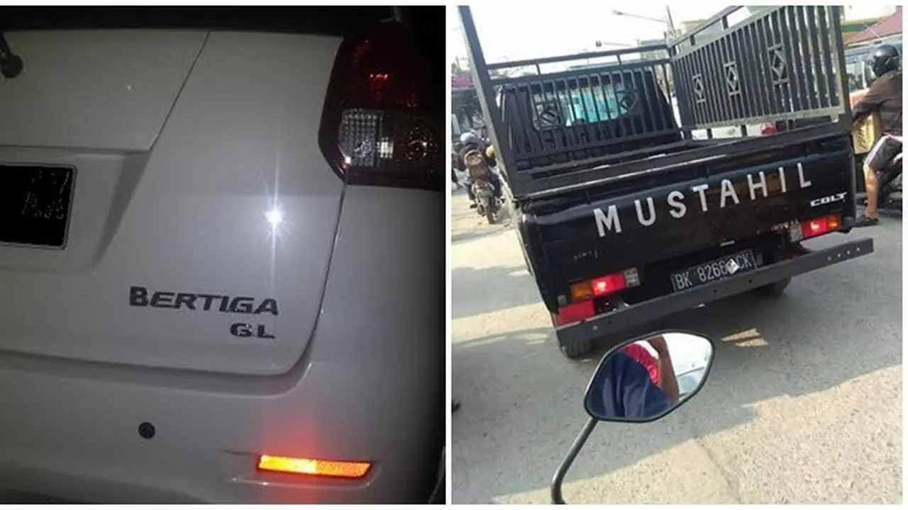 Pelesetan Merek Mobil Ini Bikin Senyum Senyum
