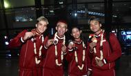 Atlet Indonesia merebut empat medali pada Kejuaraan Asia MMA Junior 2025. (Dok Pertacami)