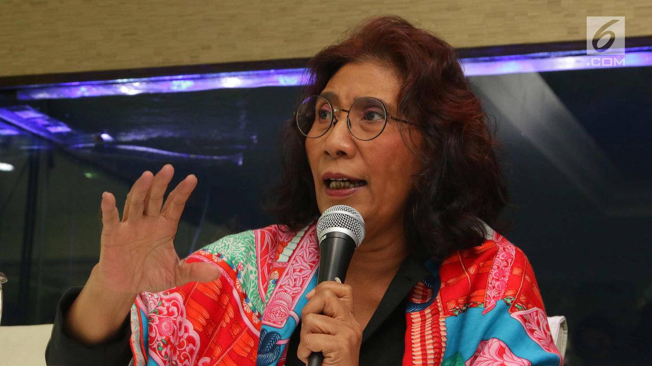 Menteri Susi Jelaskan Proses Penangkapan Kapal Buronan Interpol