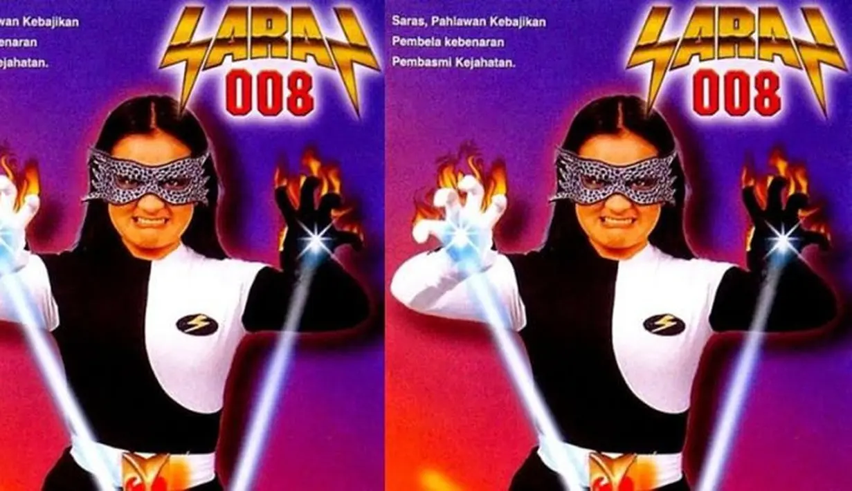 Saras 008 pun salah satu superhero Indonesia yang beragama Islam. (istimewa)
