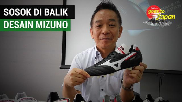 Berita video Vlog Bola.com yang kali ini menampilkan wawancara dengan dua perancang sepatu Mizuno di kantor pusat di Kota Osaka, Jepang.