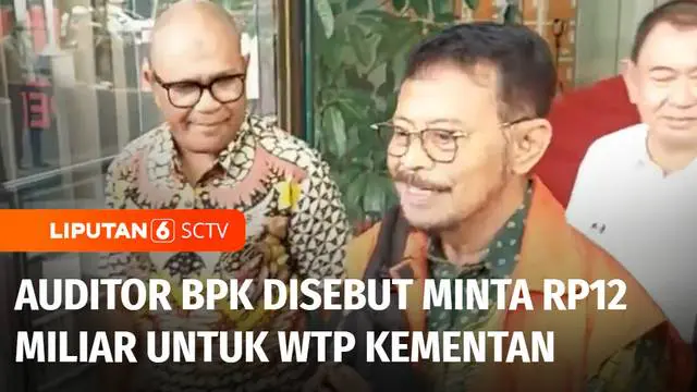 VIDEO: BPK Periksa SYL di Gedung KPK, Auditor BPK Disebut Minta Rp12 Miliar untuk WTP Kementan