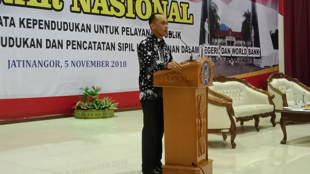 Dirjen Kependudukan dan Pencatatan Sipil Kemendagri Zudan Arif Fakrulloh