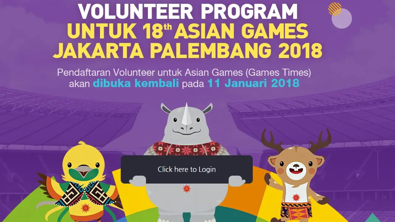 [Bintang] Volunteer Asian Games