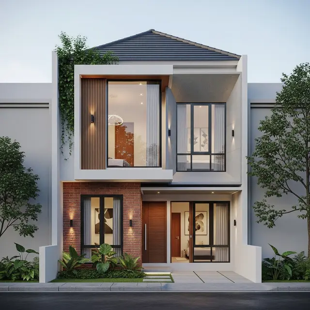 7 Desain Rumah 5x10 2 Kamar yang Adem, Hemat Biaya, dan Tetap Kekinian