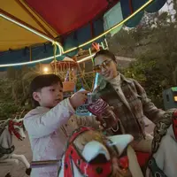 Nikita Willy Liburan di Bromo dengan seru bersama anaknya. [@nikitawillyofficial94]