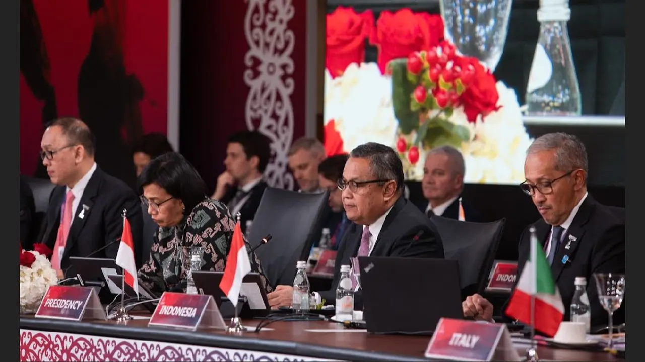 Pertemuan Finance Ministers and Central Bank Governors Ke-4 di Washington DC, Jumat (14/10/2022).