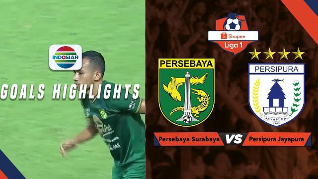 Berita video momen gol Irfan Jaya saat Persebaya Surabaya mengalahkan Persipura Jayapura 1-0 dalam lanjutan Shopee Liga 1 2019, Jumat (2/8/2019).