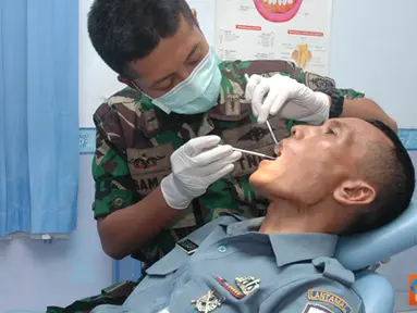 Citizen6, Surabaya: Pembekalan tersebut berlangsung usai calon siswa Diktukbakat melaksanakan pemeriksaan kesehatan dan pemeriksaan administrasi  dari  panitia seleksi. (Pengirim: Penkobangdikal)