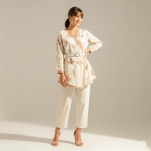 9 Model Batik Wanita Lengan Panjang untuk Kondangan yang Elegan dan Stylish