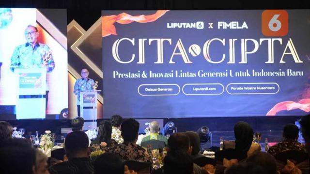 Ucapan Penghargaan dari Helldy Agustian. (Rabu, 31 Juli 2024). (Yandhi Deslatama/Liputan6.com).