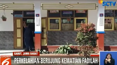 Fadilah, Minggu lalu tewas ditangan MH dengan luka di kepala dan punggung.