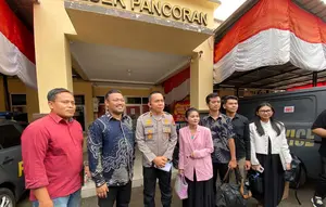 Karina Ranau Datangi Polsek Pancoran, Minta Penambahan Pasal dalam Kasus Dugaan Penganiayaan