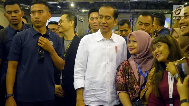 Presiden Jokowi Hadiri Konferensi Anak Muda di Jakarta