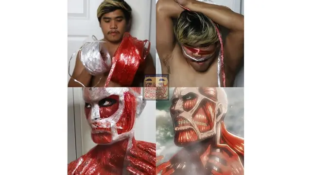 6 Cosplay Low Budget Anime Attack On Titan Ini Bikin Ngakak