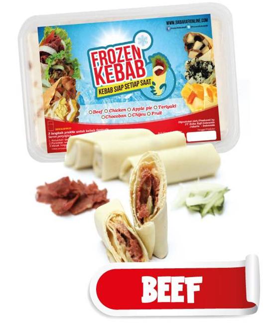 Frozen kebab beef/ copyright by Baba Rafi