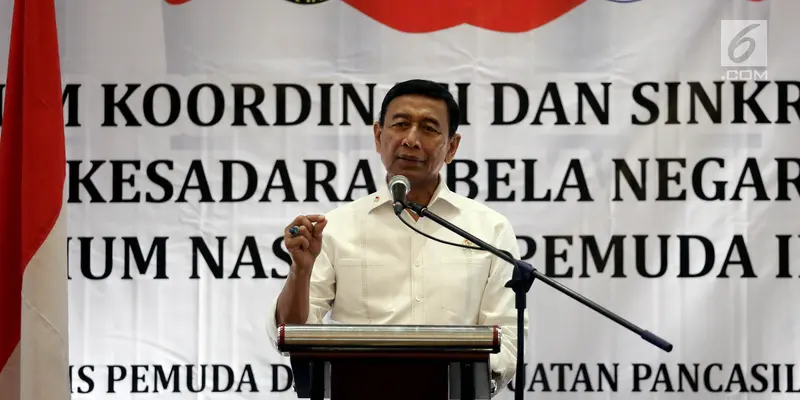 Wiranto Hadiri Simposium Nasional Pemuda Indonesia