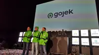 Peluncuran logo baru Gojek (Foto: Andina Librianty/Liputan6.com)