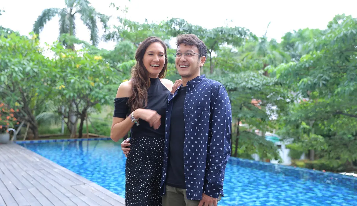 Nadine Chandrawinata dan Dimas Anggara