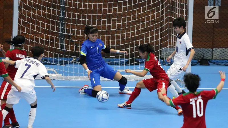 Lawan Thailand, Tim Futsal Putri Indonesia Bermain Imbang