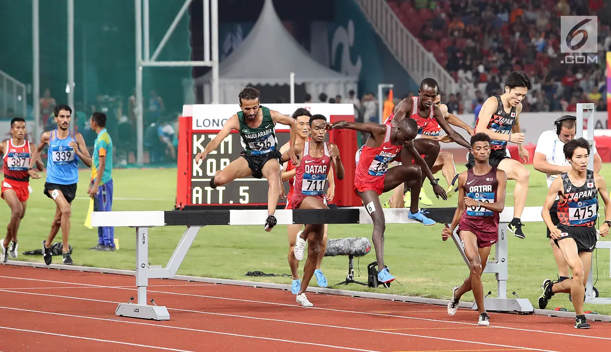 FOTO: Dua Pelari Putra Indonesia Gagal Meraih Medali di Lari 3000 meter ...