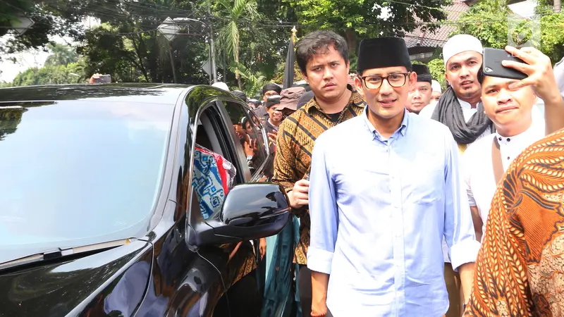 Prabowo Subianto Menuju KPU