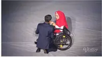 Presiden Jokowi saat pembukaan Asian Para Games 2018. (Vidio.com)