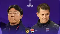 Piala Asia - Timnas Indonesia Vs Irak - Duel Pelatih: Shin Tae-yong Vs Jesus Casas (Bola.com/Adreanus Titus)