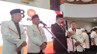 Partai Keadilan Sejahtera (PKS) resmi mendeklarasikan Anies Baswedan sebagai capres di Pemilu 2024, Kamis (23/2/2023). (Liputan6.com/ Winda Nelfira)