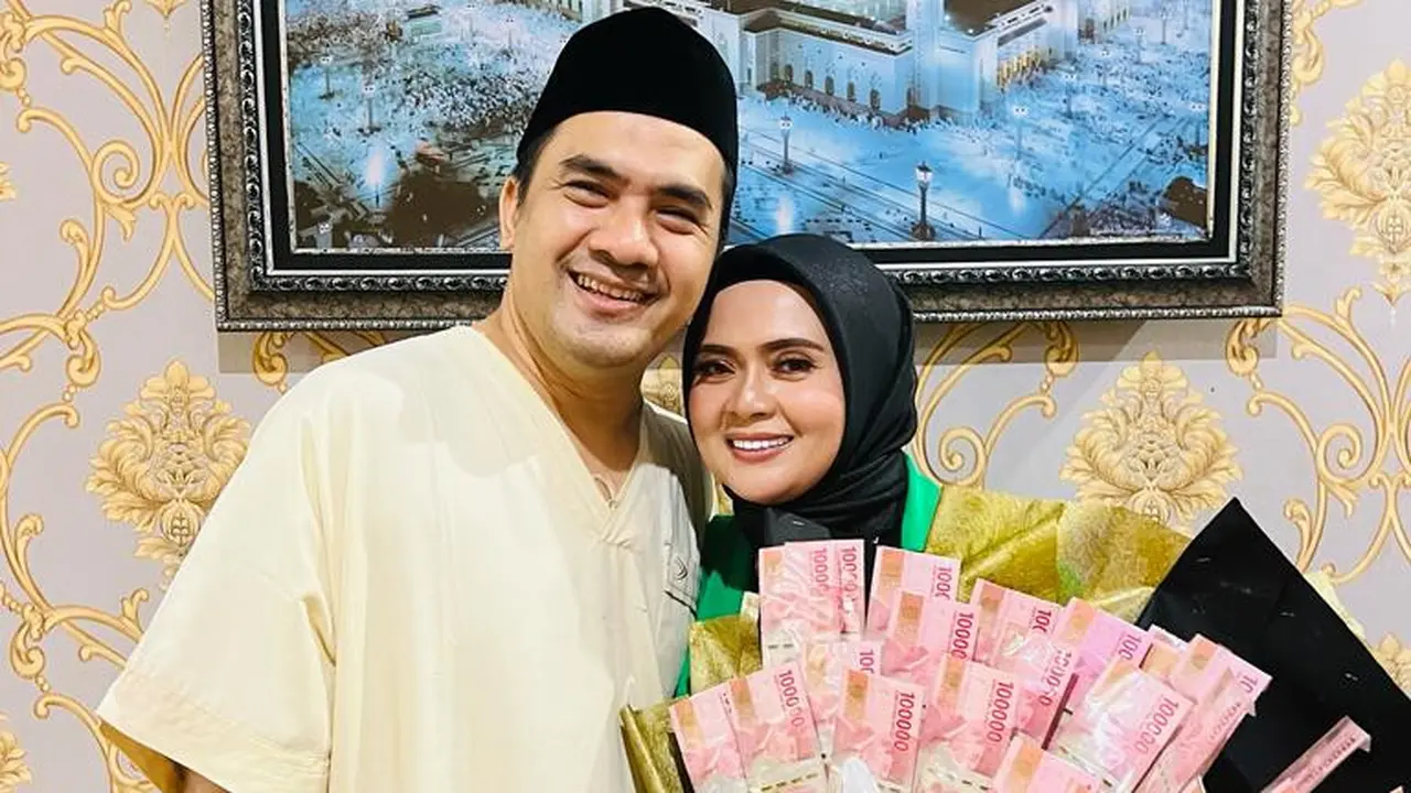 Saipul Jamil dan Neng Dessy. (Foto: Dok. Instagram @neng_dessy_)
