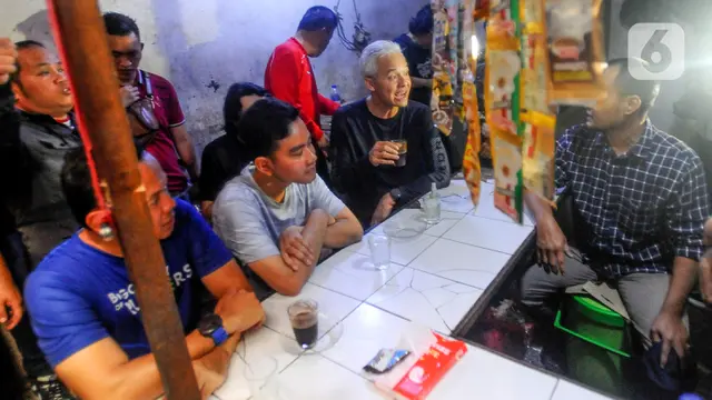 Ganjar Gibran Bima di Pasar Citeureup