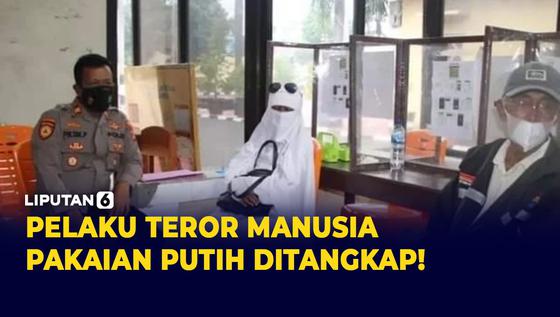 VIDEO: Pelaku Teror Manusia Berpakaian Serba Putih Akhirnya Ditangkap