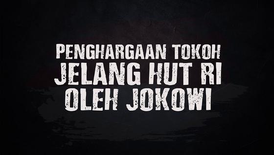 VIDEOGRAFIS: Penghargaan Presiden Jelang HUT RI ke 75