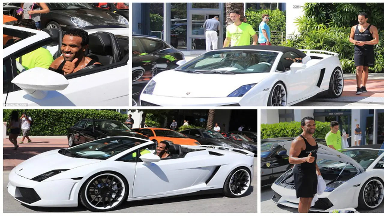 Craig David Bermandi Keringat di Atas Lamborghini Rp 2,9 Miliar 