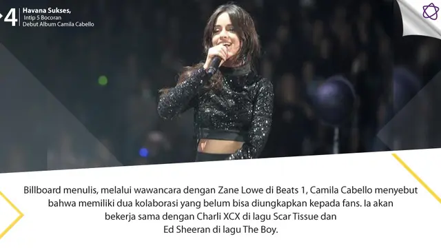 [Bintang] Havana Sukses, Intip 5 Bocoran Debut Album Camila Cabello