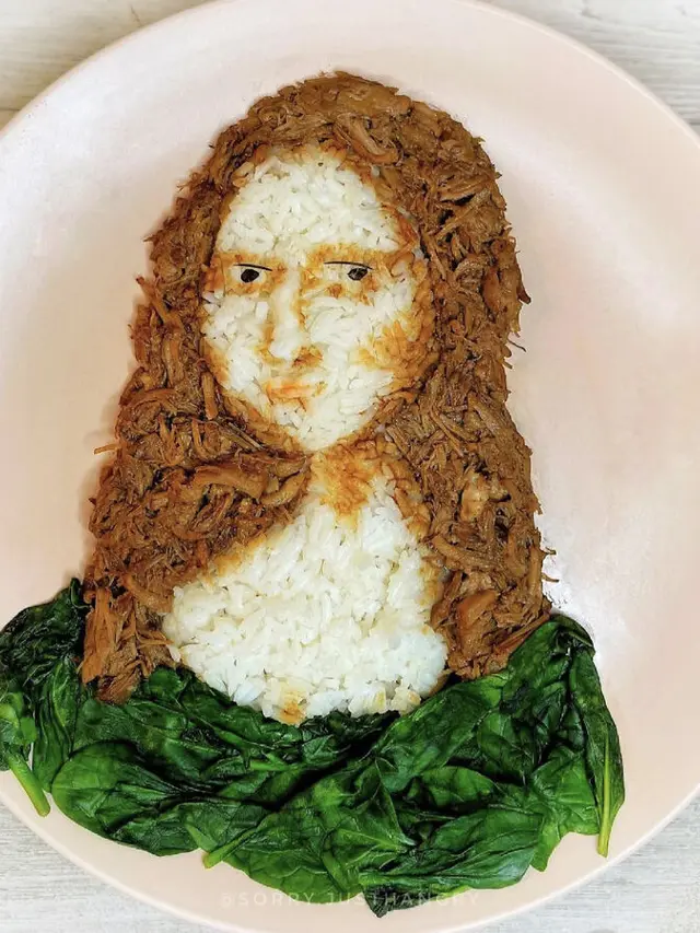Wanita Ini Buat Karya Seni Pada Makanan Anaknya, 8 Hasilnya Curi Perhatian