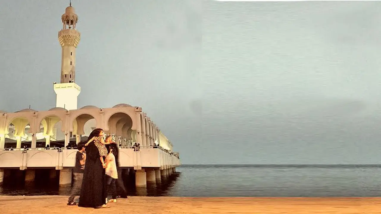 Masjid terapung di Jeddah