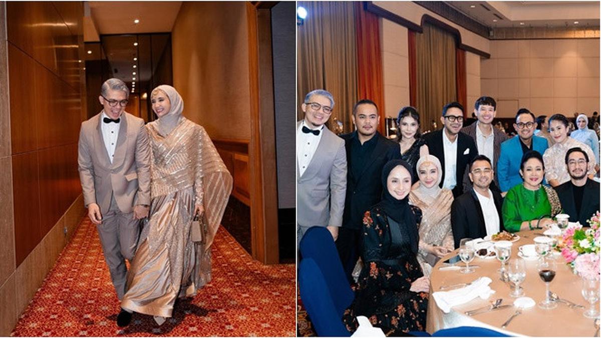 6 Potret Irwansyah Kondangan dengan Gaya Rambut Silver, Hot Daddy Dua Anak