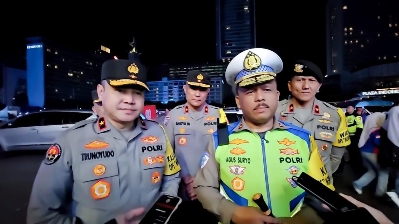 Kakorlantas Polri Irjen Agus Suryonugroho mengatakan, pengamanan HUT ke-80 RI berlangsung sesuai rencana lewat Operasi Merdeka Jaya 2025.